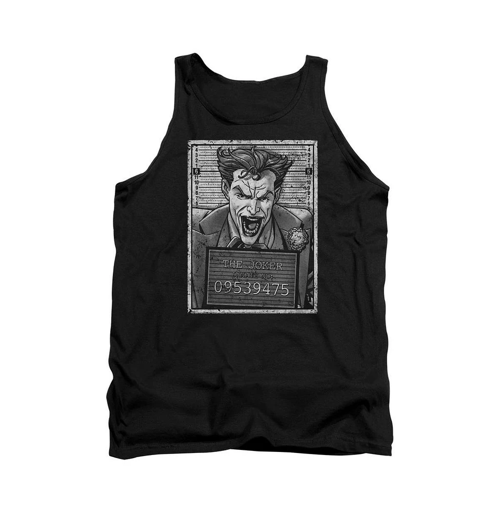 Batman Men's Joker Inmate Adult Tank Top