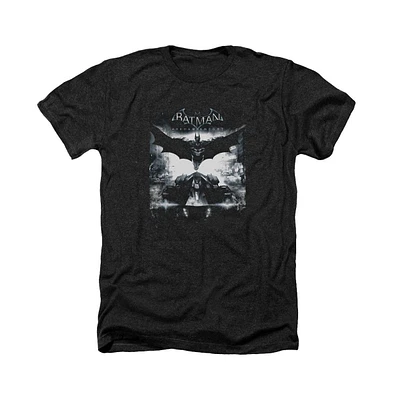 Batman Men's Arkham Knight Forward Force Adult Heather Tee / T-Shirt