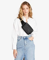 Steve Madden Rhinestone Mesh Fanny Pack