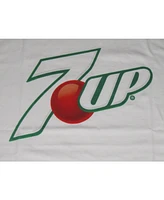 7UP Men's Soft Drink Logo White T-shirt-3XL