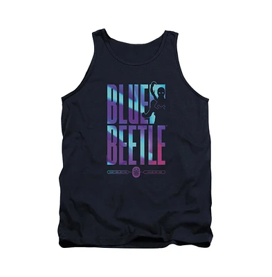 Blue Beetle Mens Hero Host Adult Tank Top