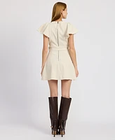 En Saison Women's Gwendolyn Denim Mini Dress