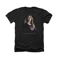 Supergirl Men's Stand Adult Heather Tee / T-Shirt