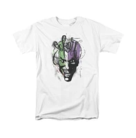 Batman Big & Tall Joker Airbrush Short Sleeve Adult Tee / T-Shirt