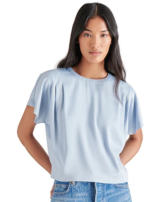 Steve Madden Women's Noah Pleated Top