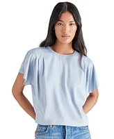 Steve Madden Women's Noah Pleated Top