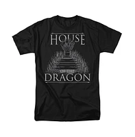 House Of The Dragon Big & Tall Sword Throne Short Sleeve Adult Tee / T-Shirt