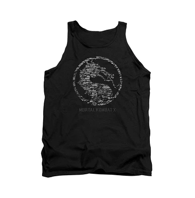 Mortal Kombat X Men's Stone Seal Adult Tank Top