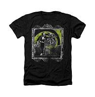 Beetlejuice Men's Here Lies Adult Heather Tee / T-Shirt