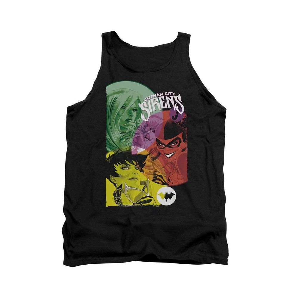 Batman Men's Gotham Sirens Adult Tank Top