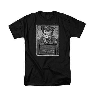 Batman Big & Tall Joker Inmate Short Sleeve Adult Tee / T-Shirt