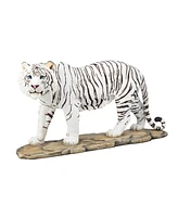 Fc Design "2-pc Set" 6"H White Tiger Figurine Statue Ornament Home Room Office Decor and Perfect Ideas for Housewarming, Holidays and Birthdays