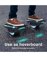 Gyroshoes S300 Hovershoes Electric Hoverboard with Led Lights,UL2272 Certificated Self Balancing Scooters Hovershoes for Kids and Adults