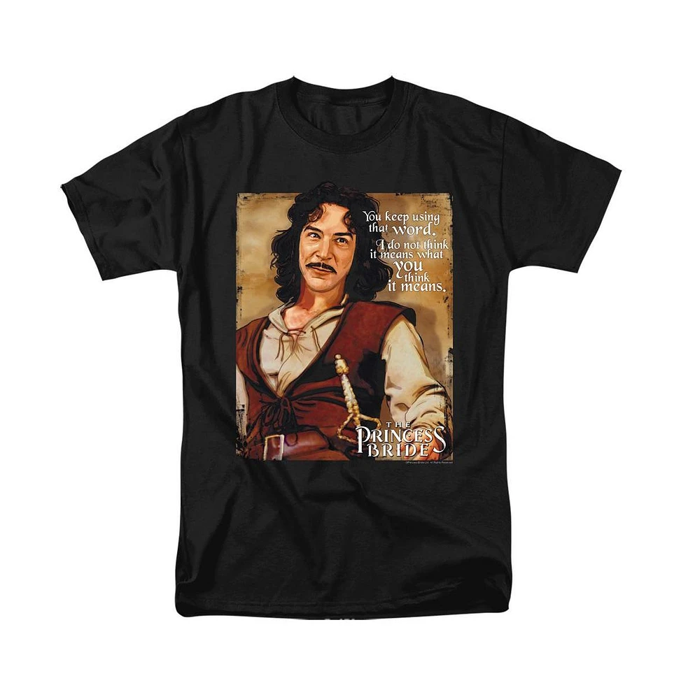 Princess Bride Men's Word Short Sleeve Adult Tee / T-Shirt