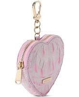 Brahmin Heart Rose Water Melbourne Leather Pouch