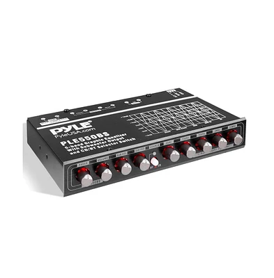 Pyle 5 Bands Graphic Equalizer with Subwoofer Control, Bluetooth