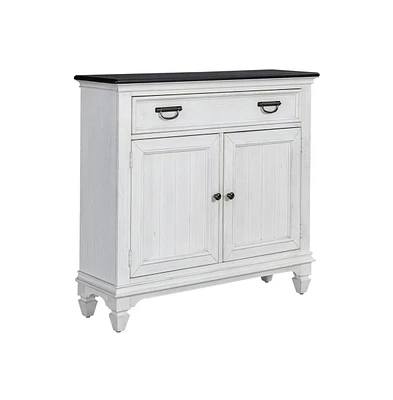 Liberty Furniture 42 Inch Accent Hall Console Cottage White