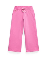 Polo Ralph Lauren Toddler and Little Girls French Terry Wide-Leg Sweatpant