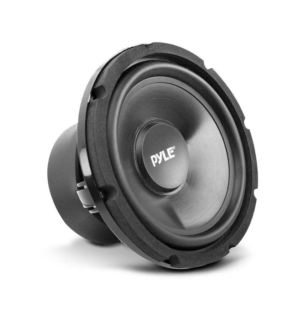 Pyle 8" Single Voice Coil Car Subwoofer, 200 Watts, 4-Ohm