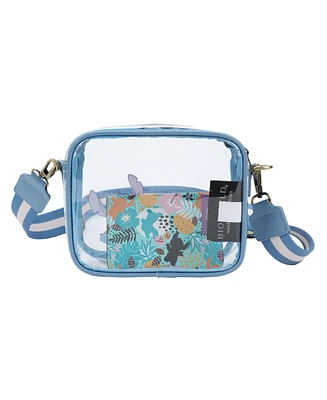 Dungeons & Dragons Lilo and Stitch Clear Stadium Crossbody with Envelope Shaped Wallet