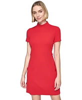 Karl Lagerfeld Paris Women's Bow-Trim Sheath Dress