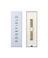 Rosefield Studio Women's Gold Tone Stainless Steel Bracelet Watch 24mm