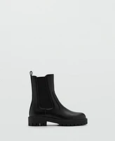 Mango Women's Track Sole Chelsea Boots