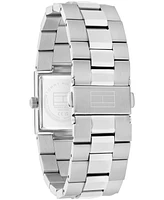 Tommy Hilfiger Women's Quartz Silver Tone Stainless Steel Bracelet Watch, 20.50mm x 25.20mm