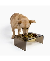 Hiddin Bronze Single Bowl Pet Feeder