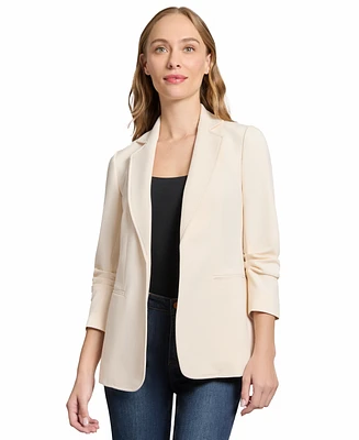 Jones New York Women's Notched-Collar Stretch Jacket