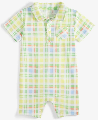 First Impressions Baby Boys Park Plaid Sunsuit, Exclusively at Macy's