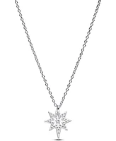 Pandora Silver North Star Pendant Necklace