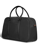 Onyx Leather Duffle Bag