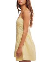 Free People Women's Astrid Oxford Mini Dress
