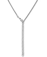 Diamond Heart Pendant Necklace (1/10 ct. t.w.) in Sterling Silver & 14k Rose Gold-Plate, 18" + 3" extender