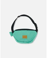 Deux par Deux Kids Unisex Fish Fanny Pack Green - Toddler|Child