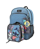 Disney Disney's Stitch 5-Piece Mesh Backpack & Lunchbox Set