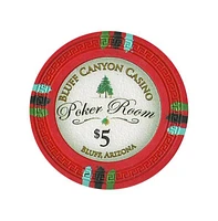 Slickblue Poker Chips (25-Pack) Premium Casino-Style Chips