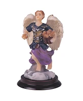 Fc Design "2-pc Set" 6"H Archangel Barachiel Statue Chief of The Guardian Angels Holy Figurine Angel of Blessings Figurine Statue Ornament and Perfect