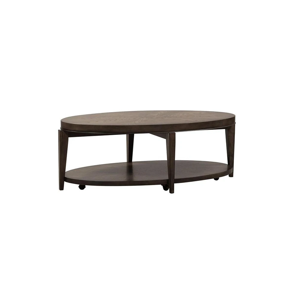 Liberty Furniture Oval Cocktail Table