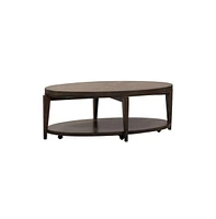 Liberty Furniture Oval Cocktail Table