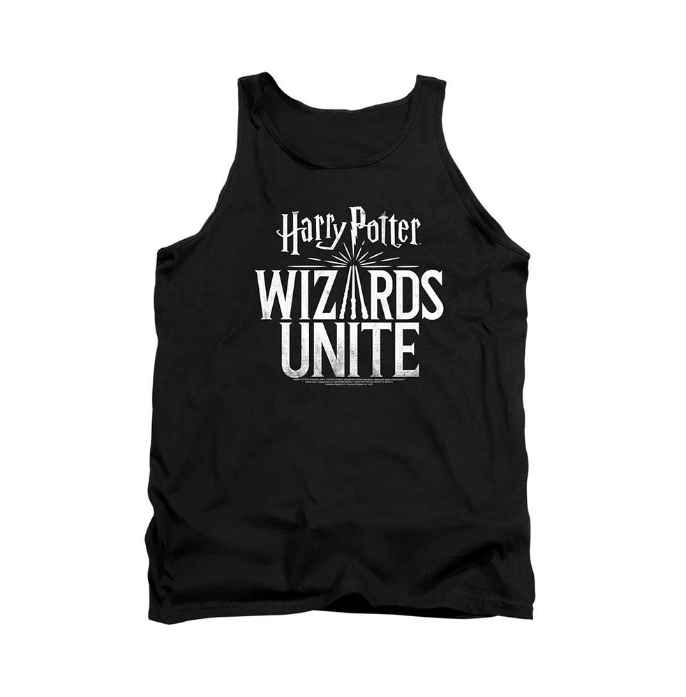 Harry Potter Men's Wizards Unite Logo Adult Tank Top