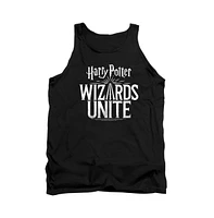 Harry Potter Men's Wizards Unite Logo Adult Tank Top