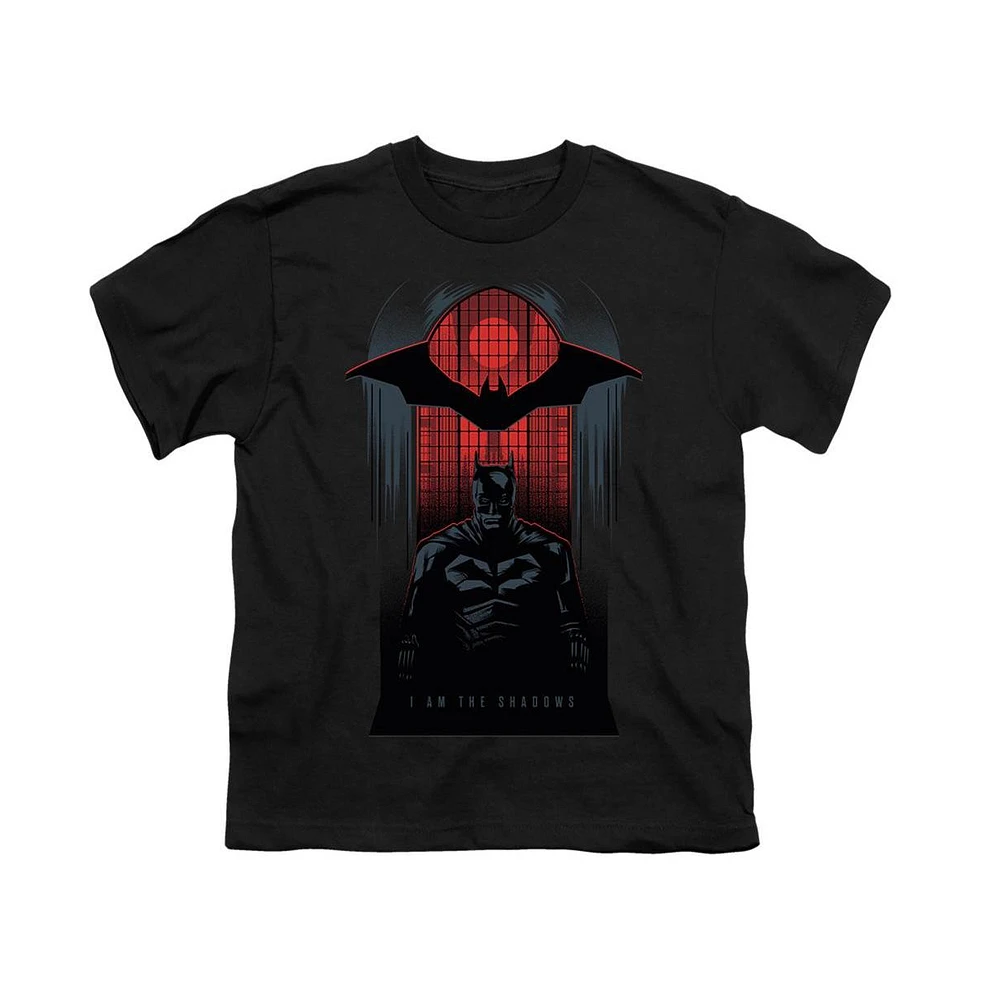 Batman Boys The I Am Shadows Short Sleeve Tee / T-Shirt