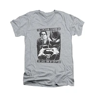 Batman V Superman Men's Guardian Son Short Sleeve Adult Neck Premium Cotton Tee / T-Shirt