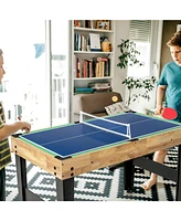 Kuyotq 10-in-1 Multi Combo Game Table Set for Home