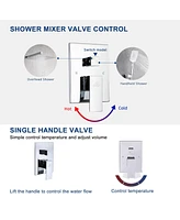 Casainc All-In-One Kit with Rough in-Valve