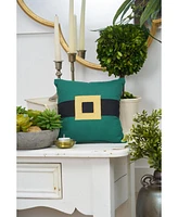 C&F Home 10" x 10" St. Patrick's Day Belt Embroidered Small/Petite Accent Throw Pillow