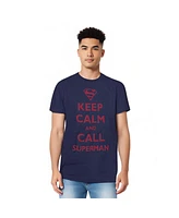 Superman Men's Call Short Sleeve Adult Tee / T-Shirt