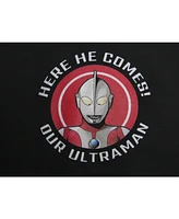 Ultraman Boys Here He Comes! Our ! Youth Black Hoodie-Large